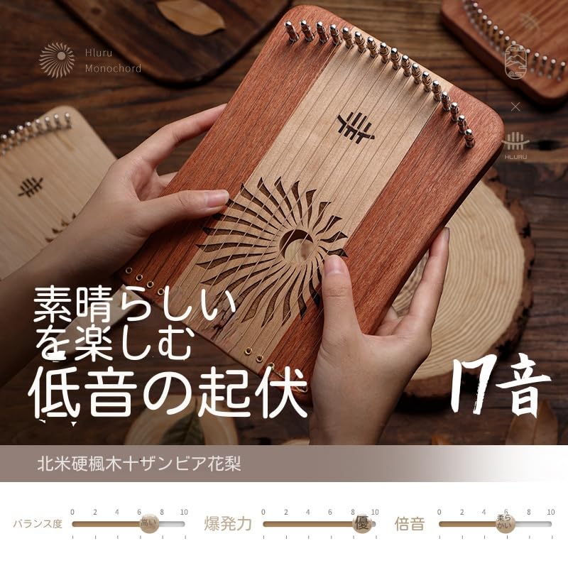 Amazon.co.jp: Kwueiit 17/31弦 ハーピカ 親指ピアノ カリンバ